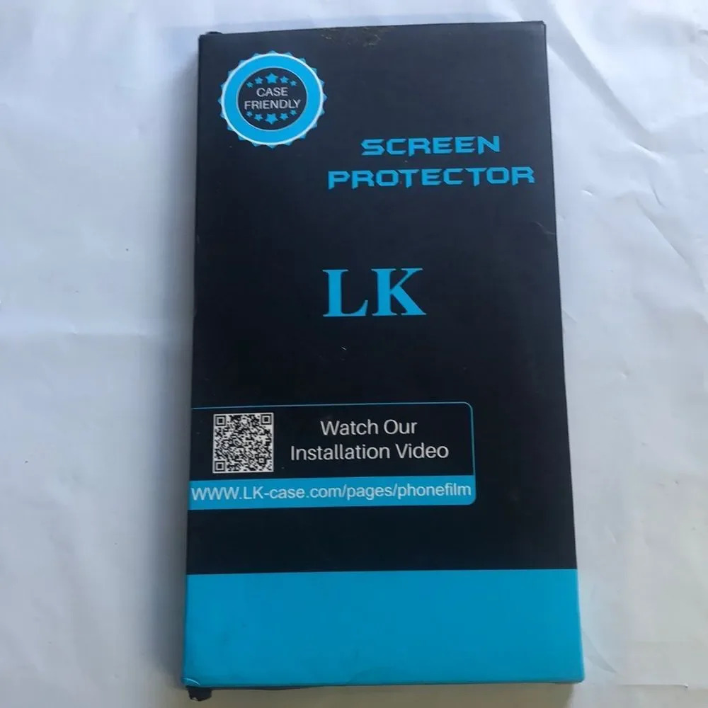 LK Galaxy S7 Edge Screen Protector 3 Pack Clear Case Friendly